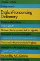 Billede af bogen Everyman’s English Pronouncing Dictionary