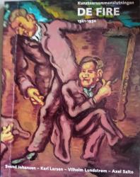 Billede af bogen  Kunstnersammenslutningen DE FIRE. 1921-30
