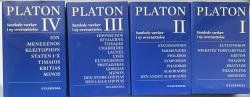 Billede af bogen Platons samlede værker i ny oversættelse bd. 1- 4
