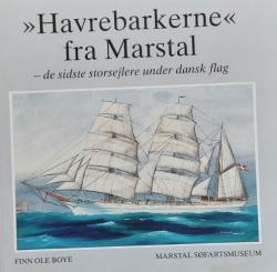 Billede af bogen ”Havrebarkerne” fra Marstal: de sidste storsejlere under dansk flag