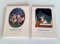 Billede af bogen Indian Art - Mughal Miniatures + Indian Art - Paintings of the Himalayan States