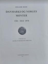 Billede af bogen Danmarks og Norges mønter 1541-1814-1970