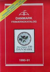 Billede af bogen AFA Danmark, Færøerne, Grønland, Dansk Vestindien Frimærkekatalog 1990-91