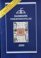 Billede af bogen AFA Danmark Frimærkekatalog 2002 - Danmark, Færøerne, Grønland, DVI i farver-med frimærkehæfter og julemærker