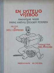 Billede af bogen En lystelig visebog - Enogtyve viser af Hans Hartvig Seedorff Pedersen