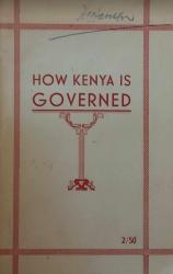 Billede af bogen How Kenya is Governed 