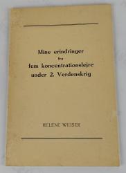 Billede af bogen Mine erindringer fra fem koncentrationslejre under 2. verdenskrig
