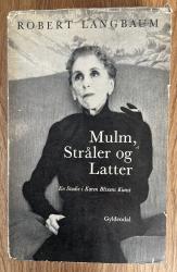 Billede af bogen Mulm, stråler og latter - En Studie i Karen Blixens Kunst