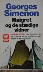 Billede af bogen Maigret   og  de stædige vidner – Maigret bog nr. 74