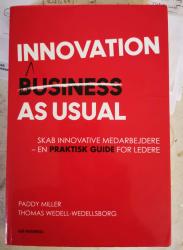 Billede af bogen Innovation as usual. Skab innovative medarbejdere - en praktisk guide for ledere.