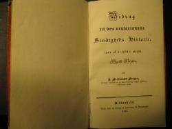 Billede af bogen Bidrag til den nestorianske Stridigheds Historie