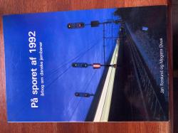 Billede af bogen På sporet af 1992   årbog om danske jernbaner