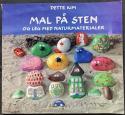 Billede af bogen Mal på sten - og leg med naturmaterialer