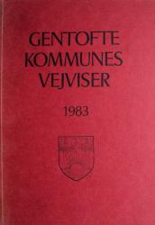 Billede af bogen Gentofte kommunes vejviser 1983