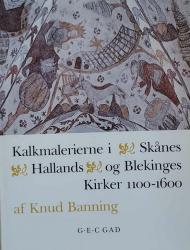 Billede af bogen Kalkmalerierne i Skånes, Hallands og Blekinges Kirker 1100-1600