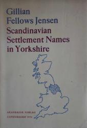 Billede af bogen Scandinavian Settlement Names in Yorkshire