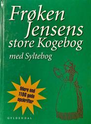 Billede af bogen Frøken Jensens store Kogebog - med Syltebog