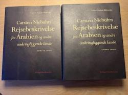 Billede af bogen Carsten Niebuhrs rejsebeskrivelse fra Arabien og andre omkring liggende lande