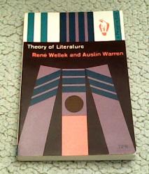 Billede af bogen Theory of Literature