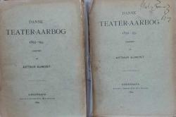 Billede af bogen Dansk Teater årbog 1890-91, 1891-92, 1892-93, 1893-94, 1894-95, 1895-96, 1896-97, 1897-98 -  - J. Jørgensen & Co - M. A. Honnover. 