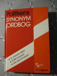 Billede af bogen Politikens synonymordbog 