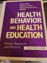 Billede af bogen Health behavior and Health education - theory, research and practice