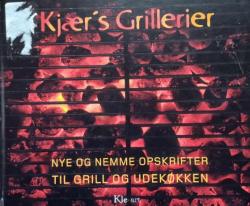 Billede af bogen Kjærs Grillerier – Opskrifter til grill og udekøkken