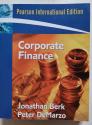 Billede af bogen Corporate Finance. Pearson international edition.