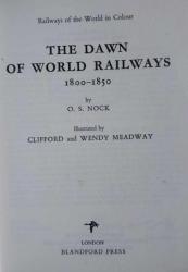 Billede af bogen The dawn of world railways 1800-1850