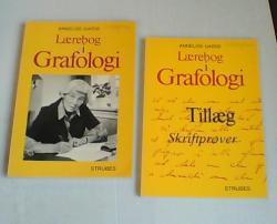 Billede af bogen Lærebog i Grafologi + Tillæg til Lærebog i grafologi