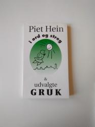 Billede af bogen Piet Hein i ord og streg & udvalgte gruk