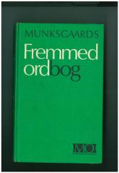Billede af bogen Munksgaards fremmedordbog