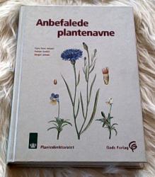 Billede af bogen Anbefalede plantenavne