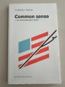Billede af bogen Common sense - et revolutionært skrift