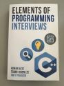 Billede af bogen Elements of Programming Interviews