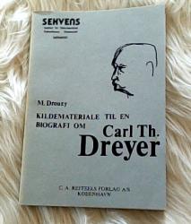 Billede af bogen Sekvens - Kildemateriale til en biografi om Carl Th. Dreyer