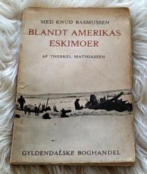 Billede af bogen Med Knud Rasmussen blandt Amerikas Eskimoer
