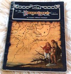 Billede af bogen The Atlas of the Dragonlance World