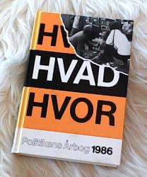 Billede af bogen Hvem Hvad Hvor 1986