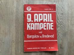 Billede af bogen 9. april kampene ved Bjergskov og Bredevad
