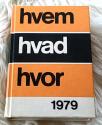 Billede af bogen Hvem Hvad Hvor 1979