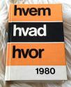 Billede af bogen Hvem Hvad Hvor 1980