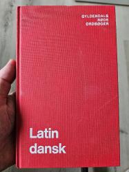 Billede af bogen Latin dansk ordbog