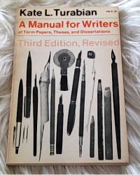 Billede af bogen A Manual for Writers - of Term Papers, Theses, and Dissertations