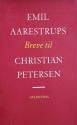 Billede af bogen Emil Aarestrups breve til Christian Petersen