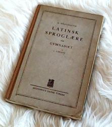 Billede af bogen Latinsk Sproglære for gymnasiet