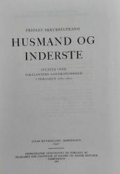 Billede af bogen Husmand og Inderste - Studier over sjællandske landbrugforhold i perioden 1660-1800