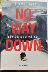 Billede af bogen No way down. Liv og død på K2.