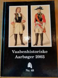 Billede af bogen Vaabenhistoriske Aarbøger nr. 48 - 2003. 