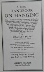 Billede af bogen A New Handbook on Hanging